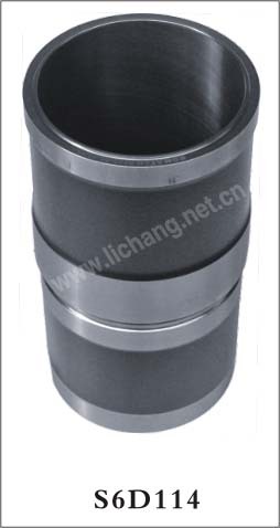 Komatsu Excavator Engine Cylinder Liner PC300-7 S6d114