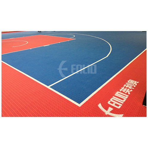 Professionele outdoor PP Sport Flooring met elastisch kussen