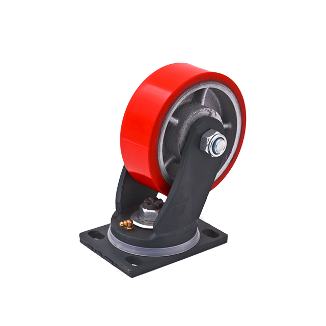 Extra Dely Duty Iron Core Caster Caster Wheel 4inch 1100 кг