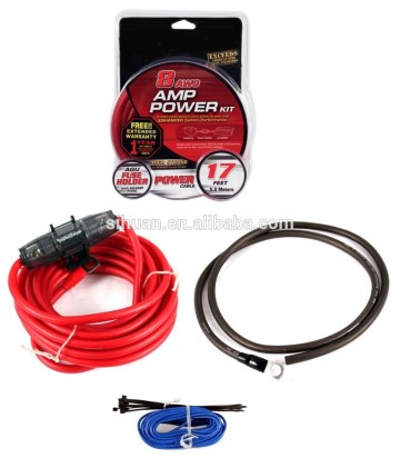 car amplifier cable 8 ga car audio cable kit best car amplifier wiring kits