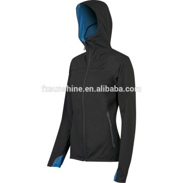 Ladies Waterproof Softshell Zip Up Hood Jacket