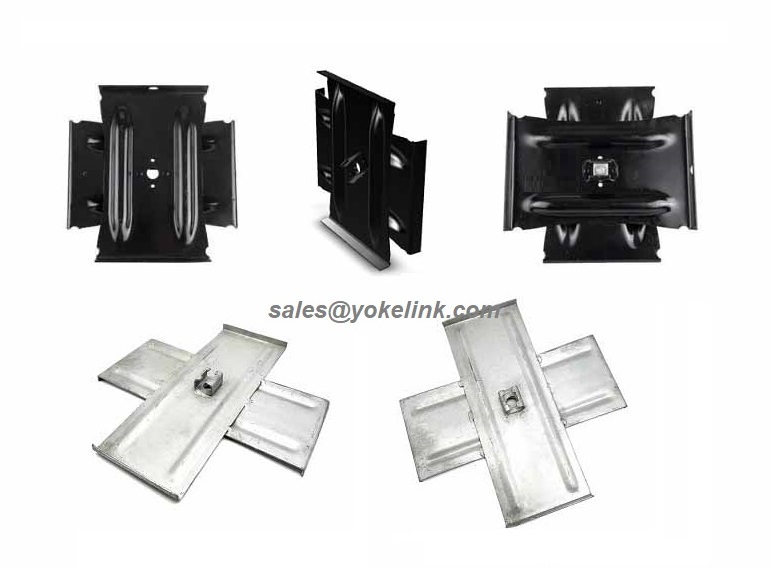 Vásároljon feketére festett és tűzihorganyzott keresztlemez horgony a Yokelink-től Buy Cross Plate Anchor in black painted and Hot dip galvanized from Yokelink