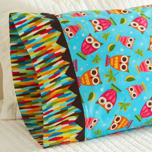 Printing stitching cotton pillowcase