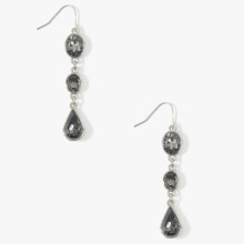 2012 fashion zircon long drop earring women earring