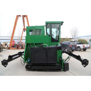 towable compost machine pto driven oyster mushroom compost