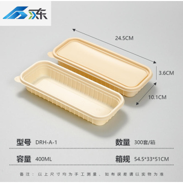 Caixa bento estilo curto com um compartimento