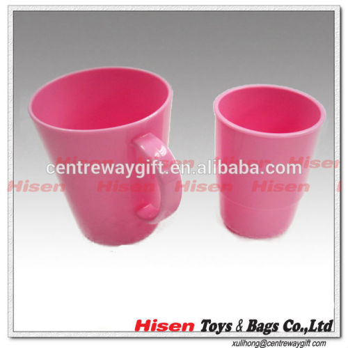 Food grade plastic milk cup for kids