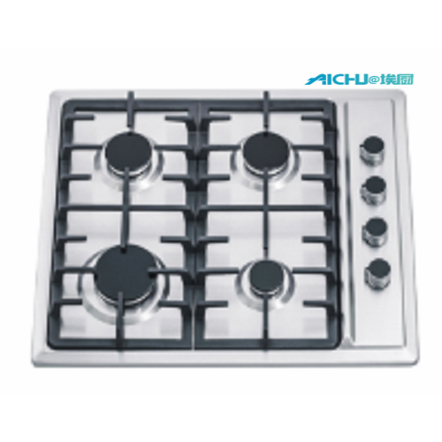 Burner incorporato in 4 bruciatori SS Gas Hob