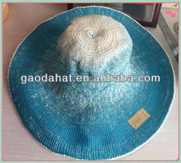Blue Floppy Big Brim Hat Bodies Wholesale 5 BU Bangora