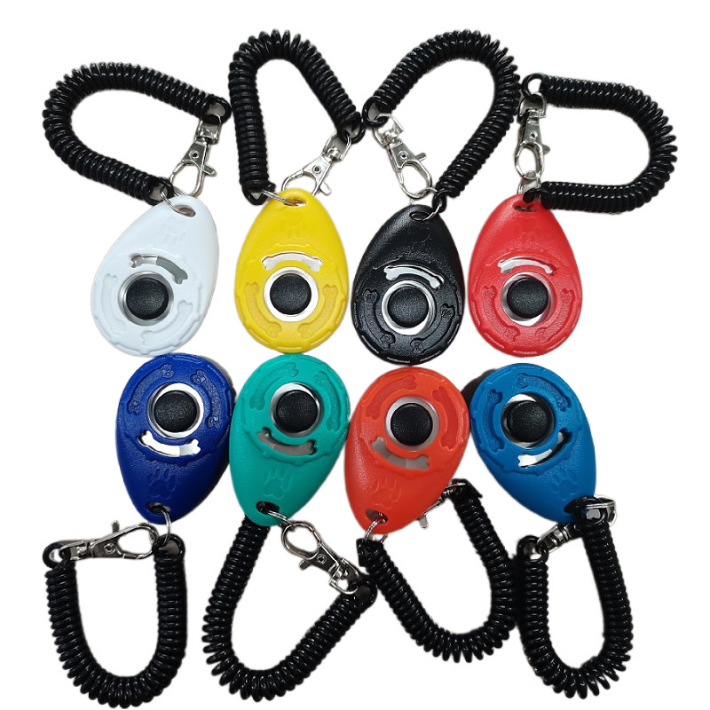 Wholesale Upgraded Pet Training Clicker Quality Pro Wrist Strap Dog Clickers