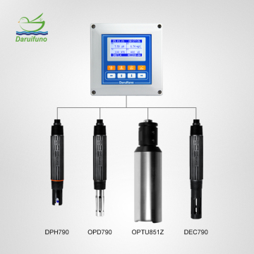 Online 4-channels Water Quality Multi-parameter Controller