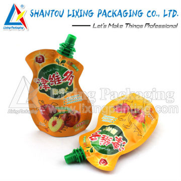 LIXING PACKAGING soybean milk spout pouch, soybean milk spout bag, soybean milk pouch with spout, soybean milk bag with spout