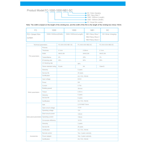 High Temperature Smart Film No-adhensive film