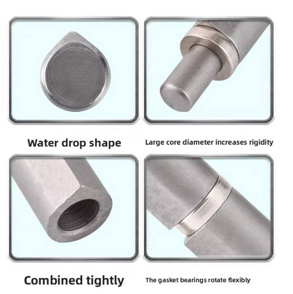 Ocelový navařovací pant pro garážová vrata přizpůsobený velikosti