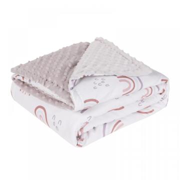 Thick wrap cotton unisex baby blanket for newborn