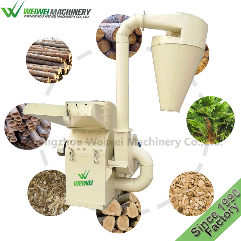Weiwei factory price biomass wood sawdust pellet crusher mill for sale