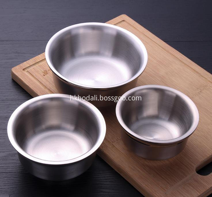 304 Stainless Steel Bowl Soup Bowls