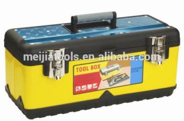 Plastic Metal Tool Box /Heavy duty metal tool box/Strong metal box