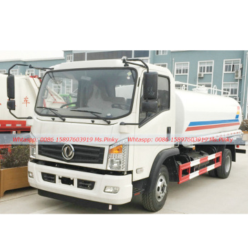 Watering Tank Truck with Sprinkler 6 wheels 120 hp -160HP 6Tons Drinking Water Trucks