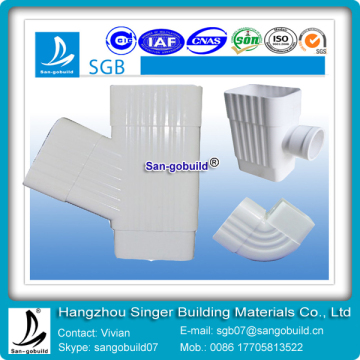 pvc gutter/pvc pipe/drainage system from chinese manufacturer