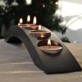 Wooden Tea Light Candle Holders Stand