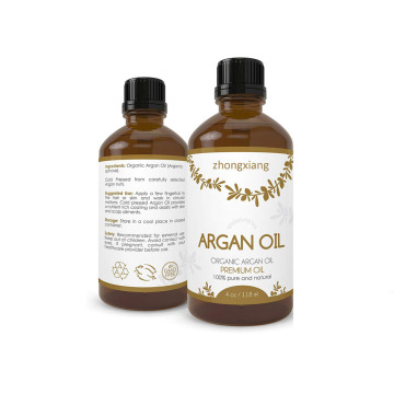 100% puro olio di Argan naturale per capelli e cura della pelle