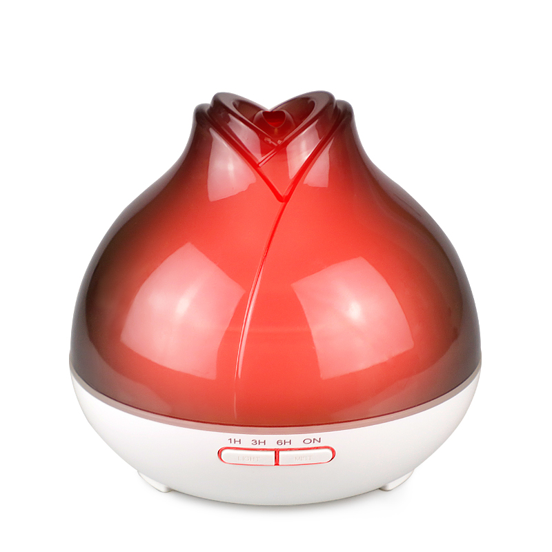 Flower Design Aroma Essential Oil Diffuser Led Light