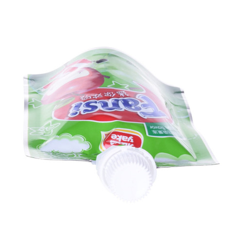 Panggang Daur Ulang Kunci Zip Aluminium Foil Minuman Pouch