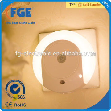 LED Motion-Activated Night Light, Wall Plug in Night Light