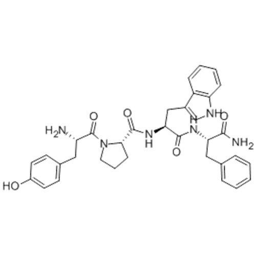 Nome: L-fenilalaninamida, L-tirosil-L-prolil-L-triptofila-CAS 189388-22-5