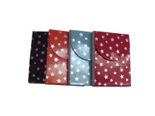 3”x4” Mini Memo Note Pads With Stylish Design Cover And Velcro Closure