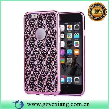 alibaba express wholesale electroplating tpu mobile phone accessories case for iphone 7