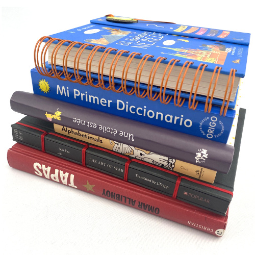 Spiral binding hardcover book printing