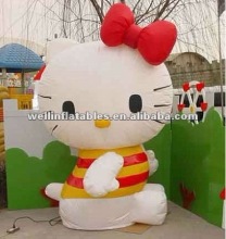 Hello kity inflatable cartoon for sale