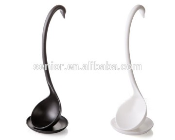 Soup Stand up ladle Plastic soup ladle with stand