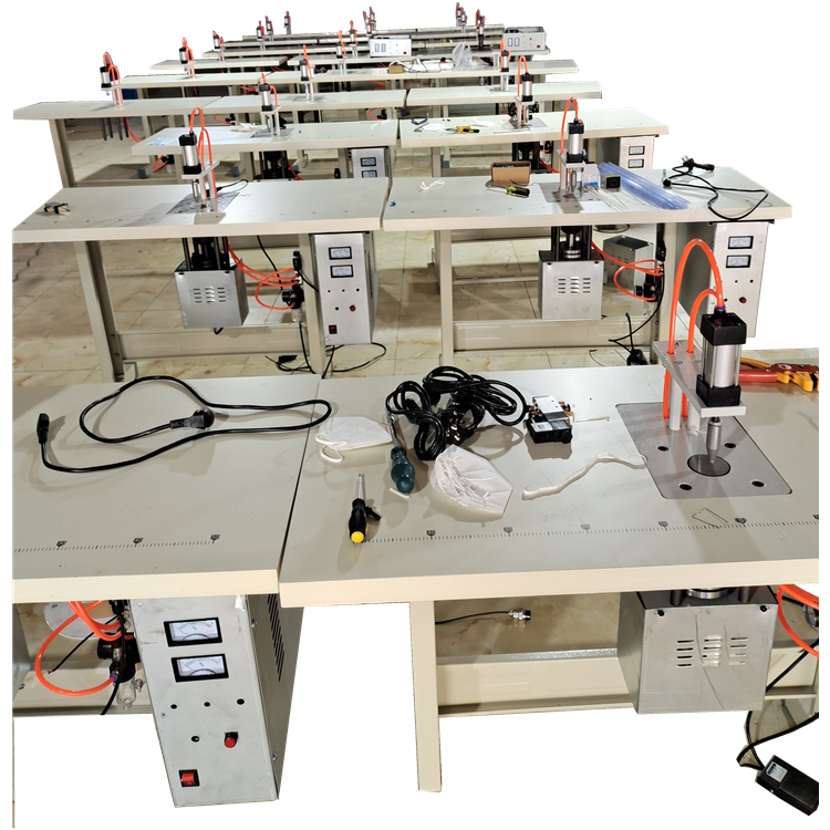 Portable spot welding machine automatic earloop ultrasonic wire splicing in China Portable spot welding machine automatic earloop ultrasonic wire splicing in China