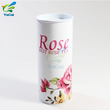 New Arrival Custom Printed Tea Packaging Tube Box, Food Packaging Tube Cans with Free Sample
