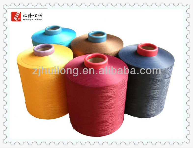 High Intermingled Polyester DTY Yarn 150D/48F for carpet