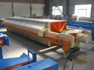 Filter-Cloth Washing Metallurgy Chamber Filter Press