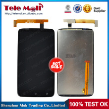 repair parts for HTC One XL lcd with digitizer assembly with frame