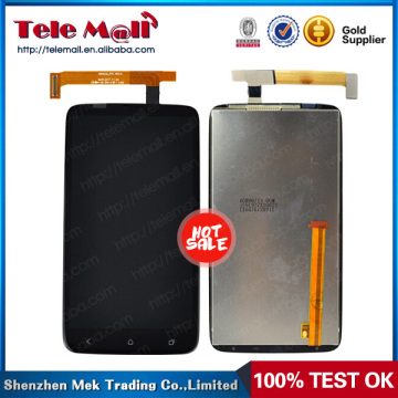 repair parts for HTC One XL lcd with digitizer assembly with frame
