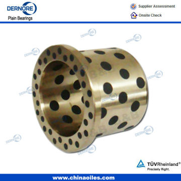 graphite filled bronze bushes,flanged bushings