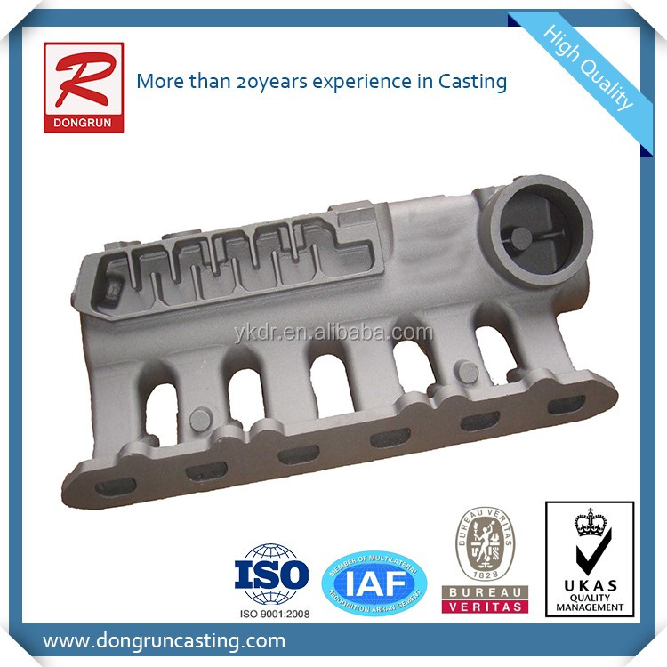 Chinese aluminum casting manufacture supply OEM casting intake manifold