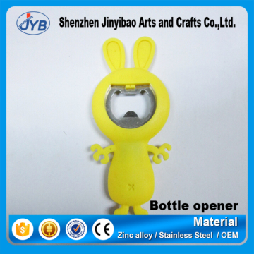 innovative new design silicon rabbit shape beer bottle opener