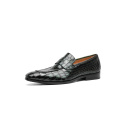 Mens Croco Leather Dress Ox Shoes