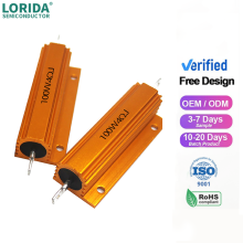 Lorida 10W Aluminum Power Metal Shell Case Wirewound Resistor - Multiple Resistance Options