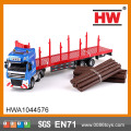 free wiel diecast vrachtwagen aanhangwagen gegoten auto 's