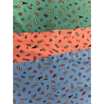 Child Interest Design Rayon Challis 32S Printing Fabric