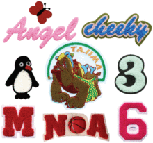 Letter Chenille Patches For Speical Jacket of School