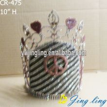 Jingling hot sale Crown heart peace shape